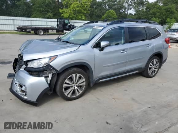 2021 Subaru Ascent Limited with VIN 4S4WMAMD5M3444542, listed as a Copart auction lot 65449525 with 54,635 mi miles and Salvage title. Bid and sale history available at DreamBid. Image 1.