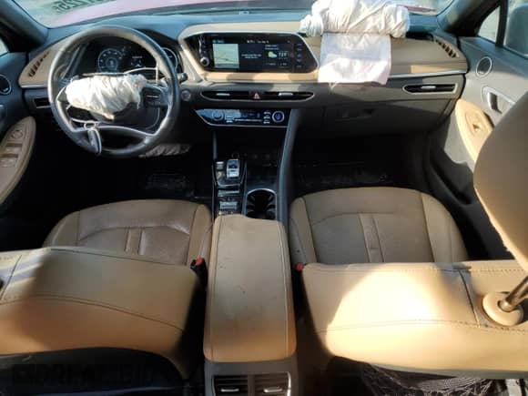 2020 Hyundai Sonata Limited с VIN 5NPEH4J2XLH024366, выставлен на аукционе Copart как лот 80807225 с пробегом 48 908 миль миль и На запчасти • Non repairable. История ставок и продаж доступна на DreamBid. Изображение 8.