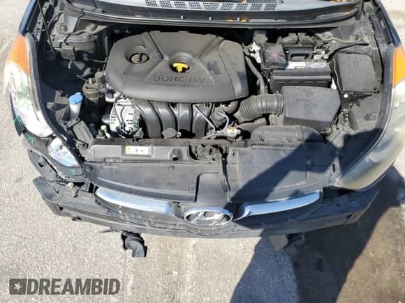 2013 Hyundai Elantra GLS with VIN 5NPDH4AE0DH421818, listed as a Copart auction lot 84240715 with 128,586 mi miles and Salvage title. Bid and sale history available at DreamBid. Image 11.