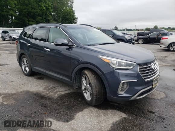 2017 Hyundai Santa Fe SE Ultimate z VIN KM8SRDHF2HU198076, wystawiony jako Copart lot #67627155 z przebiegiem 156 522 mil mil oraz Szkoda całkowita • Salvage title. Historia ofert i sprzedaży dostępna na DreamBid. Obrazek 4.