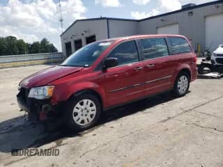 2016 Dodge Grand Caravan SE Plus with VIN 2C4RDGBG1GR131906, listed as a Copart auction lot 61739715 with 77,564 mi miles and Salvage title. Bid and sale history available at DreamBid. Image 1.