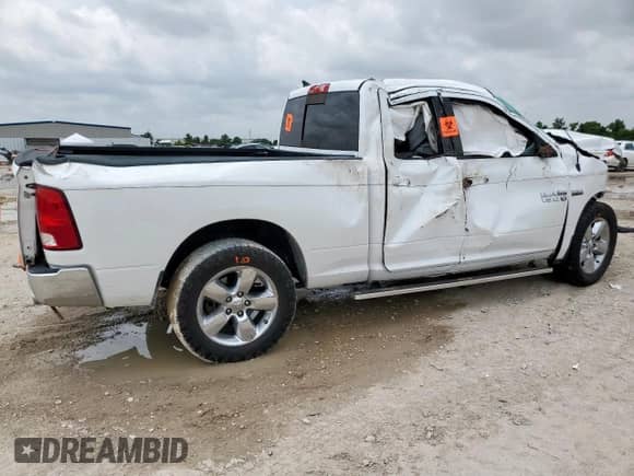 2017 Ram 1500 Big Horn с VIN 1C6RR6GTXHS741442, выставлен на аукционе Copart как лот 59591415 с пробегом 129 580 миль миль и Списание • Salvage title. История ставок и продаж доступна на DreamBid. Изображение 3.