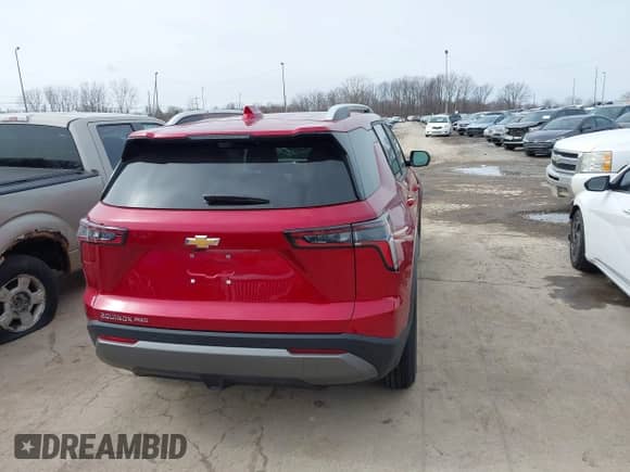 2025 Chevrolet Equinox AWD LT с VIN 3GNAXPEG2SL160909, выставлен на аукционе IAAI как лот 41718164 с пробегом 2 447 миль миль и . История ставок и продаж доступна на DreamBid. Изображение 17.