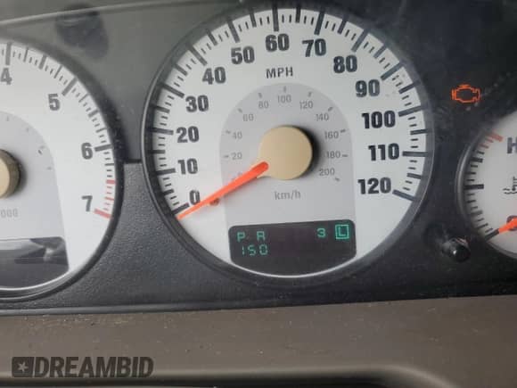 2004 Dodge Stratus SE with VIN 1B3EL36T24N116715, listed as a Copart auction lot 71502654 with 150,315 mi miles and Clean title. Bid and sale history available at DreamBid. Image 9.