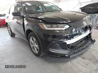 2025 Honda HR-V LX with VIN 3CZRZ1H30SM737050, listed as a IAAI auction lot 43313443 with 9,718 mi miles and . Bid and sale history available at DreamBid. Image 1.