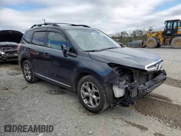 2015 Subaru Forester Touring with VIN JF2SJAUCXFH442232, listed as a Copart auction lot 86451045 with 117,359 mi miles and Salvage title. Bid and sale history available at DreamBid. Image 4.