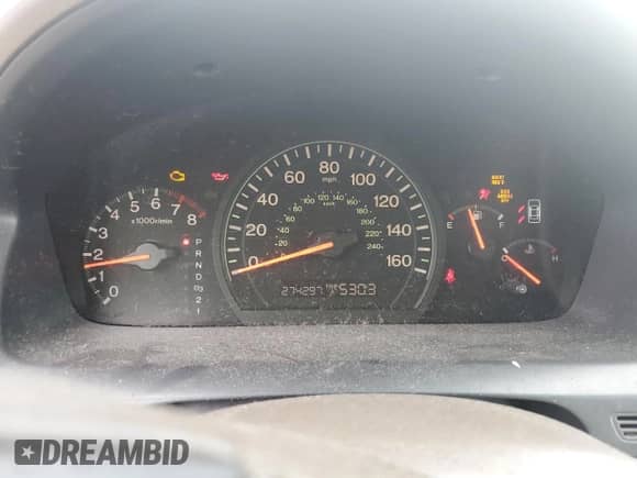 2005 Honda Accord LX with VIN 1HGCM56475A033203, listed as a Copart auction lot 69696325 with 274,297 mi miles and Salvage title. Bid and sale history available at DreamBid. Image 9.