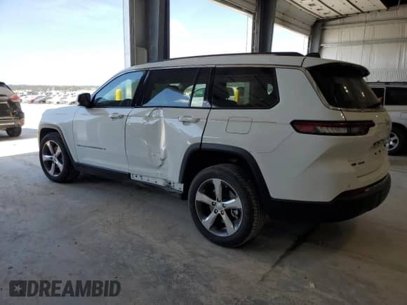 2021 Jeep Grand Cherokee Limited with VIN 1C4RJKBG0M8195616, listed as a Copart auction lot 81815125 with 39,148 mi miles and Salvage title. Bid and sale history available at DreamBid. Image 2.
