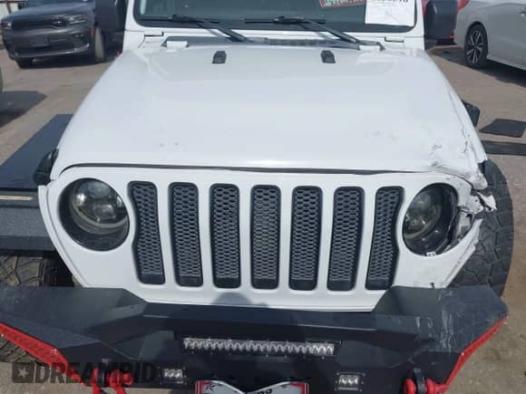 2021 Jeep Wrangler Unlimited Willys with VIN 1C4HJXDNXMW818529, listed as a IAAI auction lot 42830398 with 93,836 mi miles and . Bid and sale history available at DreamBid. Image 12.