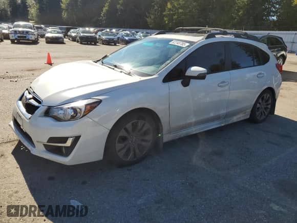 2015 Subaru Impreza Special Sports Premium with VIN JF1GPAU62F8200960, listed as a Copart auction lot 82240785 with 237,960 mi miles and Salvage title. Bid and sale history available at DreamBid. Image 1.