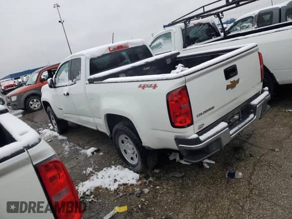 2020 Chevrolet Colorado 4WD Work Truck with VIN 1GCHTBEA3L1238995, listed as a Copart auction lot 50731815 with 126,506 mi miles and Clean title. Bid and sale history available at DreamBid. Image 2.