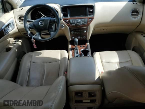 2017 Nissan Pathfinder Platinum с VIN 5N1DR2MM6HC684445, выставлен на аукционе Copart как лот 84798775 с пробегом 104 627 миль миль и Чистый • Clean title. История ставок и продаж доступна на DreamBid. Изображение 8.