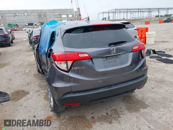 2022 Honda HR-V LX with VIN 3CZRU5H30NM707380, listed as a IAAI auction lot 42393529 with 51,888 mi miles and . Bid and sale history available at DreamBid. Image 3.