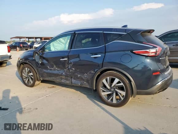 2018 Nissan Murano Platinum z VIN 5N1AZ2MG3JN169443, wystawiony jako Copart lot #69410945 z przebiegiem 51 519 mil mil oraz Szkoda całkowita • Salvage title. Historia ofert i sprzedaży dostępna na DreamBid. Obrazek 2.