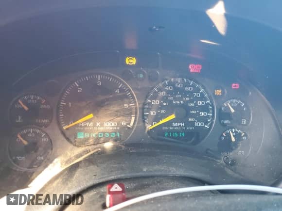 2001 Chevrolet Blazer LS z VIN 1GNCT18W51K123809, wystawiony jako Copart lot #86491294 z przebiegiem 211 514 mil mil oraz Szkoda całkowita • Salvage title. Historia ofert i sprzedaży dostępna na DreamBid. Obrazek 9.