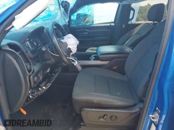 2021 Ram 1500 Big Horn with VIN 1C6RREFG4MN801965, listed as a Copart auction lot 56378395 with 86,767 mi miles and Non repairable. Bid and sale history available at DreamBid. Image 7.