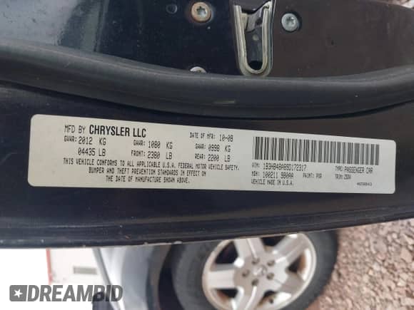 2009 Dodge Caliber SXT with VIN 1B3HB48A89D172317, listed as a IAAI auction lot 43364132 with 253,274 mi miles and . Bid and sale history available at DreamBid. Image 9.