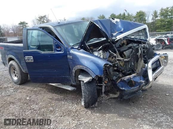 2007 Ford F-150 XL with VIN 1FTRF14V37NA36604, listed as a IAAI auction lot 41876073 with 125,611 mi miles and . Bid and sale history available at DreamBid. Image 1.