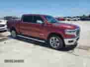 2023 Ram 1500 Longhorn with VIN 1C6SRFKT4PN514611, listed as a Copart auction lot 65633555 with 20,323 mi miles and Salvage title. Bid and sale history available at DreamBid. Image 4.