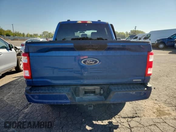 2023 Ford F-150 XL с VIN 1FTEW1EP8PKE19955, выставлен на аукционе Copart как лот 81131895 с пробегом 47 762 миль миль и Списание • Salvage title. История ставок и продаж доступна на DreamBid. Изображение 6.