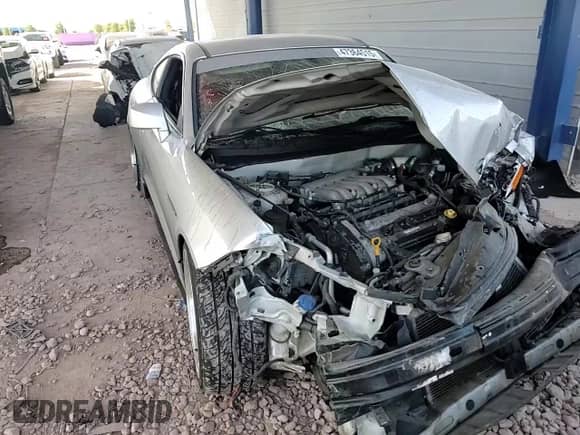 2008 Hyundai Tiburon GT with VIN KMHHN66F78U294564, listed as a Copart auction lot 47364515 with 120,373 mi miles and Salvage title. Bid and sale history available at DreamBid. Image 11.