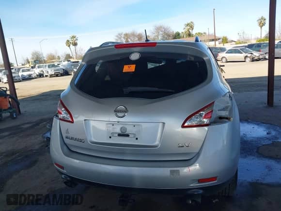 2014 Nissan Murano SV with VIN JN8AZ1MU5EW407026, listed as a IAAI auction lot 41540017 with Not provided miles and . Bid and sale history available at DreamBid. Image 15.