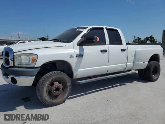 2007 Dodge 2500 SLT with VIN 3D7KS28C47G739154, listed as a Copart auction lot 69811785 with 235,097 mi miles and Clean title. Bid and sale history available at DreamBid. Image 1.