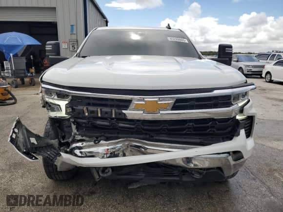 2022 Chevrolet Silverado 1500 LT with VIN 3GCUDDET9NG501424, listed as a Copart auction lot 85289805 with 53,133 mi miles and Salvage title. Bid and sale history available at DreamBid. Image 5.