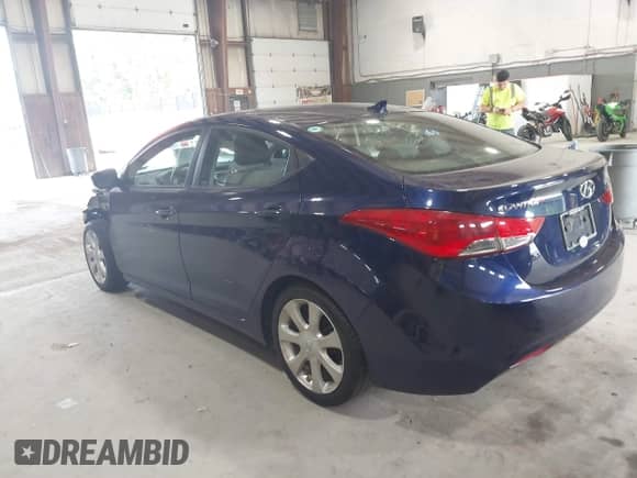 2011 Hyundai Elantra GLS z VIN 5NPDH4AE5BH020777, wystawiony jako IAAI lot #42936134 z przebiegiem 163 244 mil mil oraz . Historia ofert i sprzedaży dostępna na DreamBid. Obrazek 3.