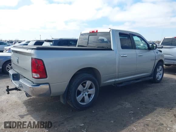 2010 Dodge 1500 SLT with VIN 1D7RB1GT7AS237619, listed as a IAAI auction lot 41656932 with 117,485 mi miles and . Bid and sale history available at DreamBid. Image 4.