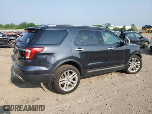 2017 Ford Explorer Limited z VIN 1FM5K8F83HGC27631, wystawiony jako Copart lot #59594245 z przebiegiem 110 064 mil mil oraz Czysty tytuł • Clean title. Historia ofert i sprzedaży dostępna na DreamBid. Obrazek 3.