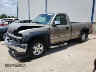 1999 Chevrolet Silverado 1500 LT with VIN 1GCEK14T3XE105915, listed as a Copart auction lot 58691285 with 167,758 mi miles and Salvage title. Bid and sale history available at DreamBid. Image 1.