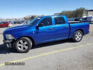 2015 Ram 1500 Express with VIN 1C6RR6KG0FS605019, listed as a Copart auction lot 50641805 with 102,973 mi miles and Salvage title. Bid and sale history available at DreamBid. Image 1.