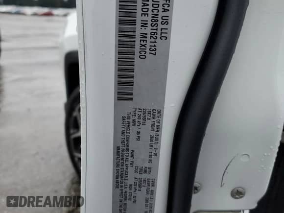 2025 Jeep Compass Limited с VIN 3C4NJDCN8ST621137, выставлен на аукционе Copart как лот 84600095 с пробегом 898 миль миль и Чистый • Clean title. История ставок и продаж доступна на DreamBid. Изображение 13.