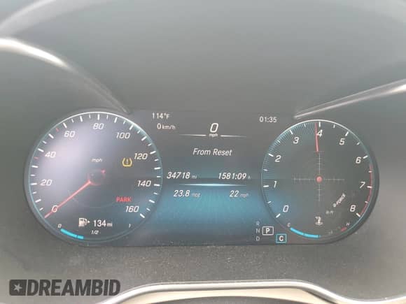 2020 Mercedes-Benz C 300 z VIN W1KWF8DB5LR594111, wystawiony jako Copart lot #69778805 z przebiegiem 34 718 mil mil oraz Szkoda całkowita • Salvage title. Historia ofert i sprzedaży dostępna na DreamBid. Obrazek 9.