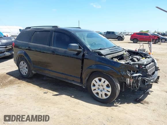 2016 Dodge Journey SE with VIN 3C4PDCAB0GT246709, listed as a IAAI auction lot 42945010 with 110,267 mi miles and . Bid and sale history available at DreamBid. Image 1.