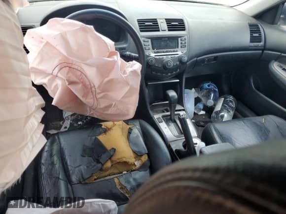 2006 Honda Accord EX-L with VIN 1HGCM56896A101988, listed as a Copart auction lot 65064295 with Not provided miles and Salvage title. Bid and sale history available at DreamBid. Image 8.