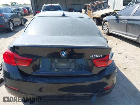 2019 BMW 4 Series 430i with VIN WBA4W3C51KAG91397, listed as a IAAI auction lot 41871270 with 108,701 mi miles and . Bid and sale history available at DreamBid. Image 16.
