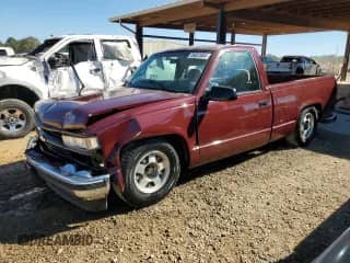 1997 Chevrolet Silverado 1500 with VIN 1GCEC14M6VZ231584, listed as a Copart auction lot 76837604 with 306,105 mi miles and Salvage title. Bid and sale history available at DreamBid. Image 1.