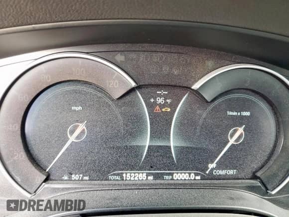 2018 BMW 5 Series 530i with VIN WBAJA5C52JWA37474, listed as a Copart auction lot 68510635 with 152,265 mi miles and Salvage title. Bid and sale history available at DreamBid. Image 9.