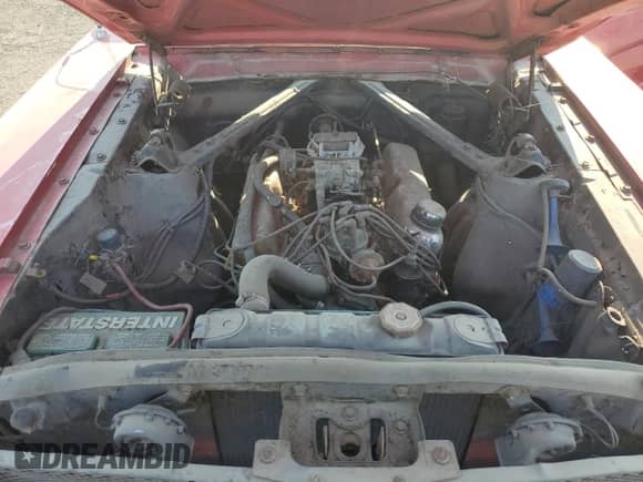 1965 Ford Mustang with VIN 5R07T232058, listed as a Copart auction lot 71192655 with 59,000 mi miles and Salvage title. Bid and sale history available at DreamBid. Image 11.