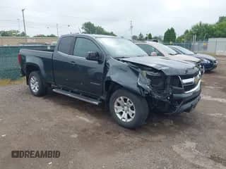 2018 Chevrolet Colorado 2WD LT with VIN 1GCHSCEA2J1136822, listed as a IAAI auction lot 42847247 with 44,614 mi miles and . Bid and sale history available at DreamBid. Image 1.