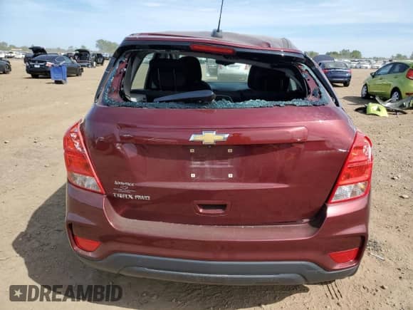 2017 Chevrolet Trax LS z VIN 3GNCJNSB5HL229530, wystawiony jako Copart lot #71918265 z przebiegiem 109 453 mil mil oraz Szkoda całkowita • Salvage title. Historia ofert i sprzedaży dostępna na DreamBid. Obrazek 6.