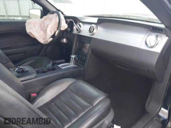 2007 Ford Mustang GT Deluxe z VIN 1ZVHT82H675250977, wystawiony jako IAAI lot #43314696 z przebiegiem 152 490 mil mil oraz . Historia ofert i sprzedaży dostępna na DreamBid. Obrazek 5.