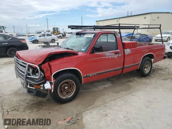 1991 Chevrolet S-10 с VIN 1GCCS14Z2M2262098, выставлен на аукционе Copart как лот 89197115 с пробегом 71 106 миль миль и Списание • Salvage title. История ставок и продаж доступна на DreamBid. Изображение 1.