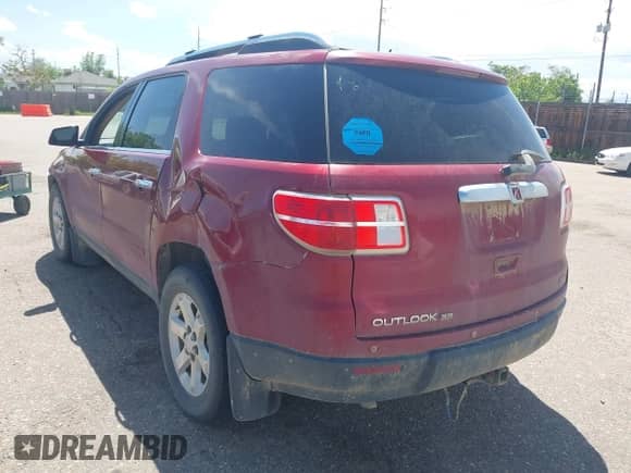 2009 Saturn Outlook XR with VIN 5GZEV23D69J186375, listed as a IAAI auction lot 42297773 with 227,590 mi miles and . Bid and sale history available at DreamBid. Image 3.