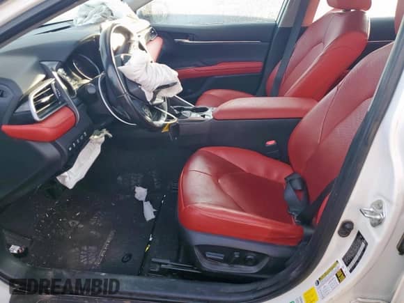 2023 Toyota Camry TRD with VIN 4T1KZ1AKXPU076215, listed as a Copart auction lot 81014635 with 46,947 mi miles and Salvage title. Bid and sale history available at DreamBid. Image 7.