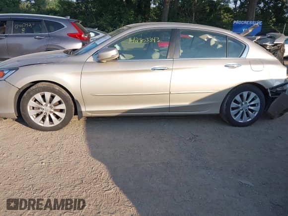2013 Honda Accord EX-L z VIN 1HGCR2F80DA065203, wystawiony jako IAAI lot #42803343 z przebiegiem 90 092 mil mil oraz . Historia ofert i sprzedaży dostępna na DreamBid. Obrazek 14.