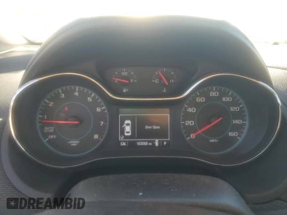 2017 Chevrolet Cruze LT with VIN 1G1BE5SM7H7255697, listed as a Copart auction lot 82412095 with 103,566 mi miles and Salvage title. Bid and sale history available at DreamBid. Image 9.