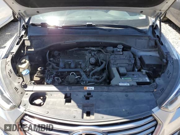 2017 Hyundai Santa Fe SE Ultimate with VIN KM8SRDHF5HU212536, listed as a Copart auction lot 56145225 with 147,704 mi miles and Salvage title. Bid and sale history available at DreamBid. Image 12.